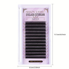 3D W Shape Lashes Premade Fans Volume Eyelashes Extension