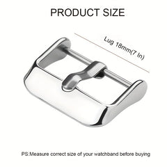 Stainless Steel Watch Strap Buckle Replacement - 3 4L Watch Straps Clasp