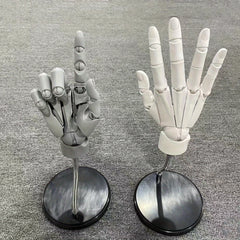 Articulated Hand Figure PVC Finger Joint Puppet Realistic Poseable Desk Decor