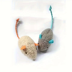 7pcs Interactive Pet Mouse Cat Teaser Toy - Cat and Dog Supplies