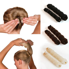 Hair Bun Crown Shaper Magic Roll DIY Hair Bun Maker