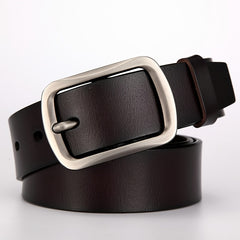Men's Leather Belt Business Waist Belt Pant Clothing Accessories