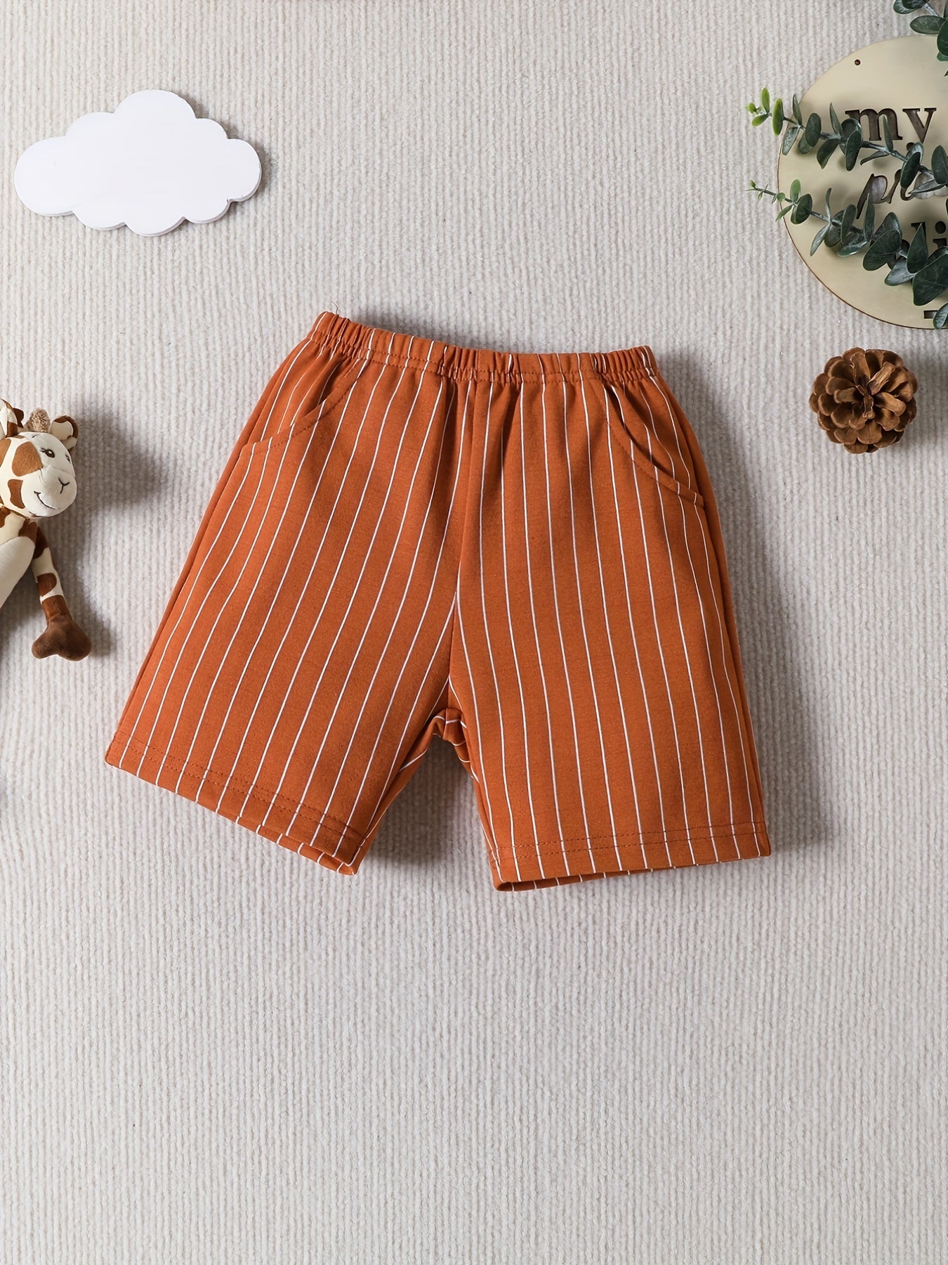 2pcs Boys Plaid Shirt&Shorts Set Summer Kids Clothing