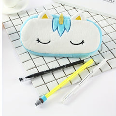 Unicorn Lipstick Case Mini Makeup Organizer for Girls and Women