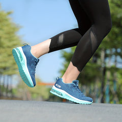 Women's Air Cushion Sole Running Shoes Breathable Sneakers