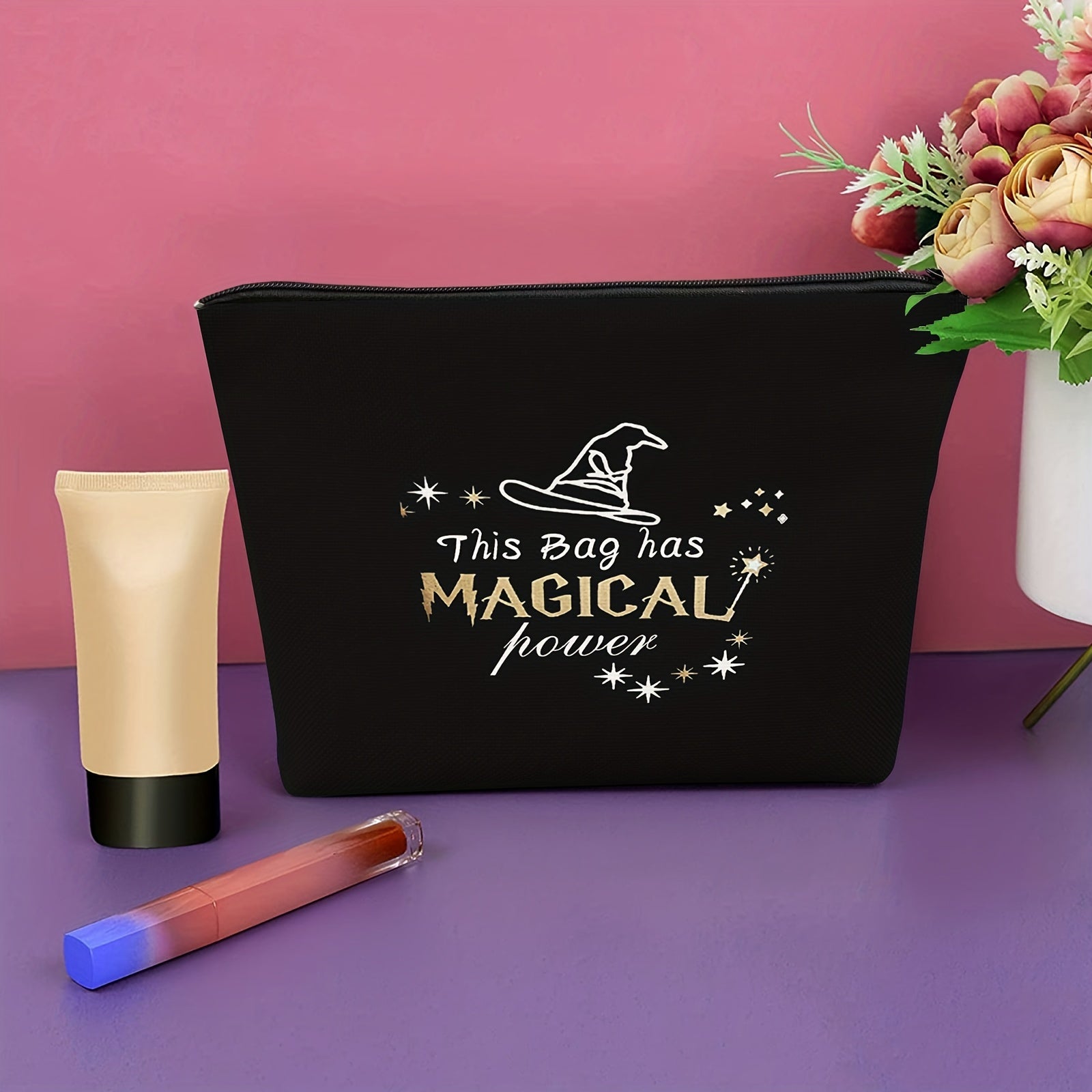 Witch Accessories Bag Wicca Goth Gift Gothic Makeup Bag Altar Travel Bag