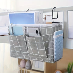 College Dormitory Bed Hanging Storage Bag With Pocket