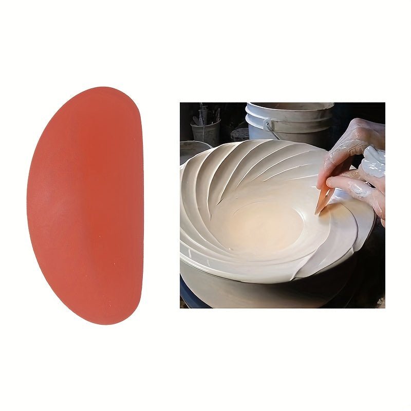 3pcs Silicone Clay Carving Tools Set for Ceramics