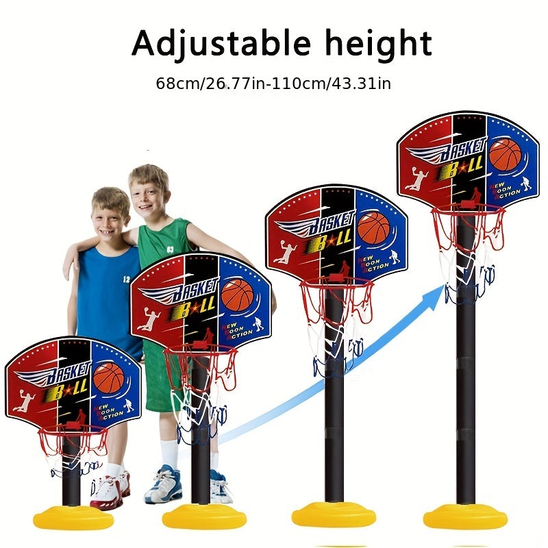 Kids Basketball Hoop Adjustable Height 67-109 Children's Toy Basketball Hoop