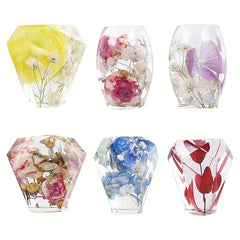 10PCS Epoxy Resin Wine Cork Stopper Silicone Mold Set
