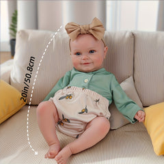 20 Inch Reborn Baby Doll with Anime Theme Outfit & Accessories