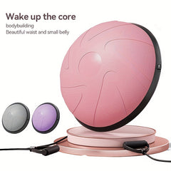 Core Training Hemicycle Balance Ball Set for Pilates Foot On Home Exercise Yoga