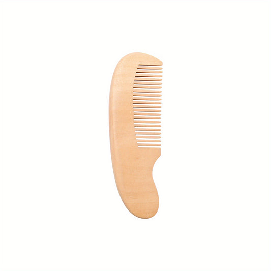 Baby Soft Comb Wooden Hair Brush Head Massage Comb