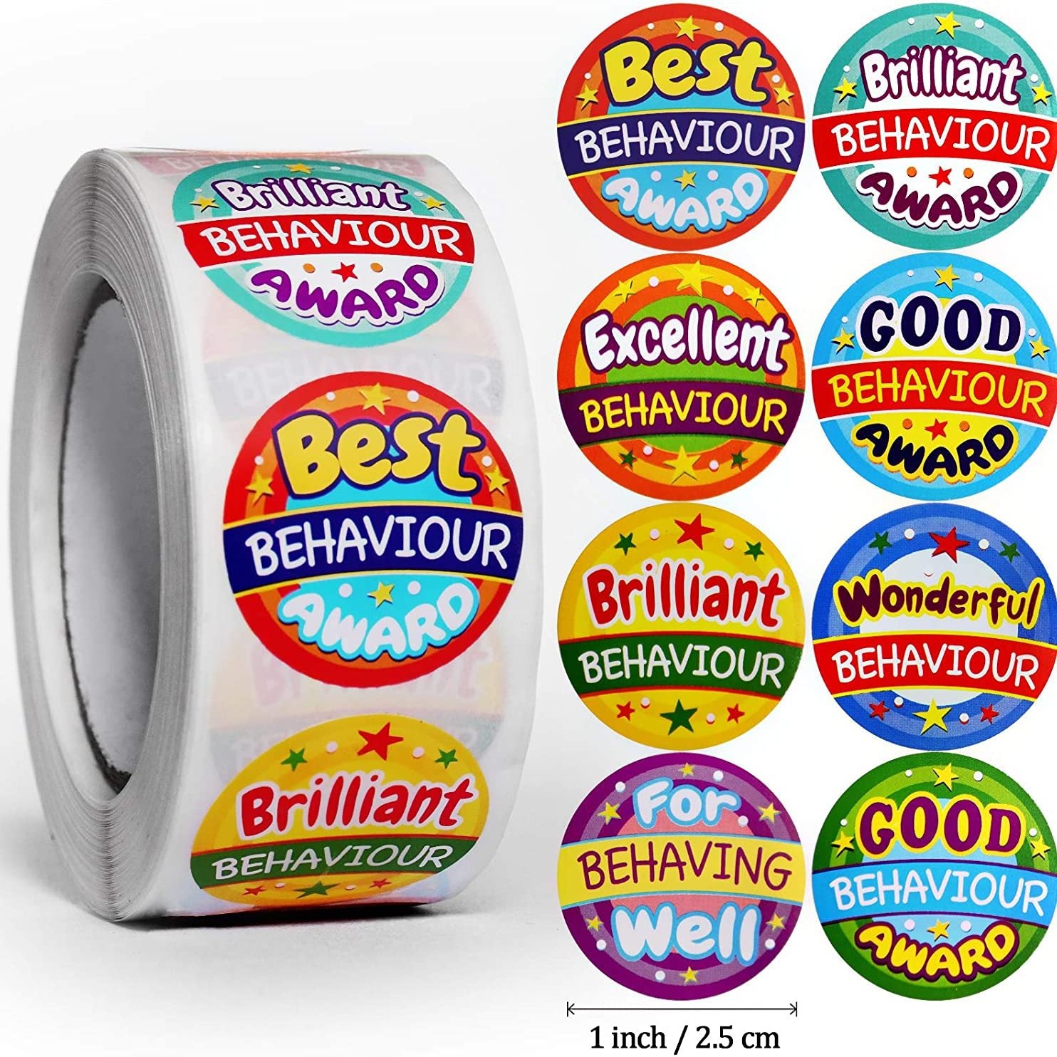 500pcs Teacher Stickers Students Reward Incentive Classroom Supplies