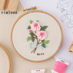 DIY Embroidery Kit: Small Flower Embroidery Balls for Beginners