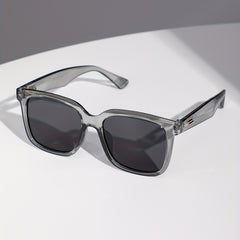 Men's Square Frame Sunglasses with Rice Nail