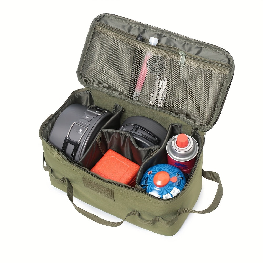 Outdoor Camping Picnic Tableware Storage Bag Durable Handbag