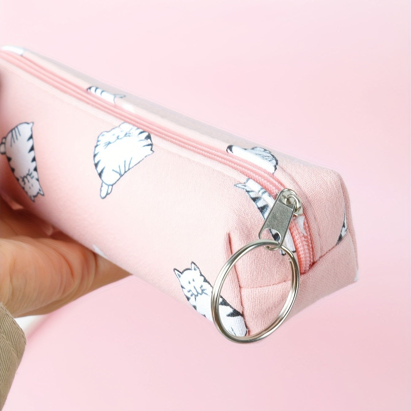 Adorable Kitten Pencil Case for Students