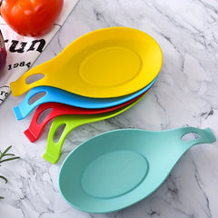 Silicone Spoon Rest Heat Resistant Cooking Utensils Rack
