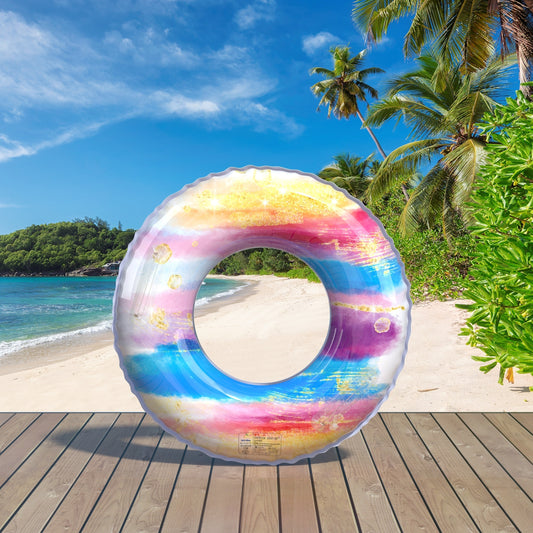 Kids Swimming Ring Cartoon Inflatable Float