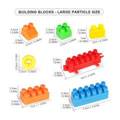 Children's DIY Plastic Building Blocks Educational Toys