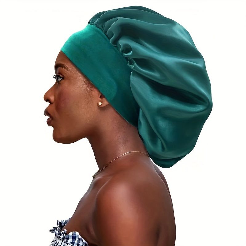 Satin Jumbo Bonnet for Women to Protect Hair