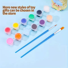 17pcs Mini Unicorn Painting Set Craft Kit Perfect Birthday Gift