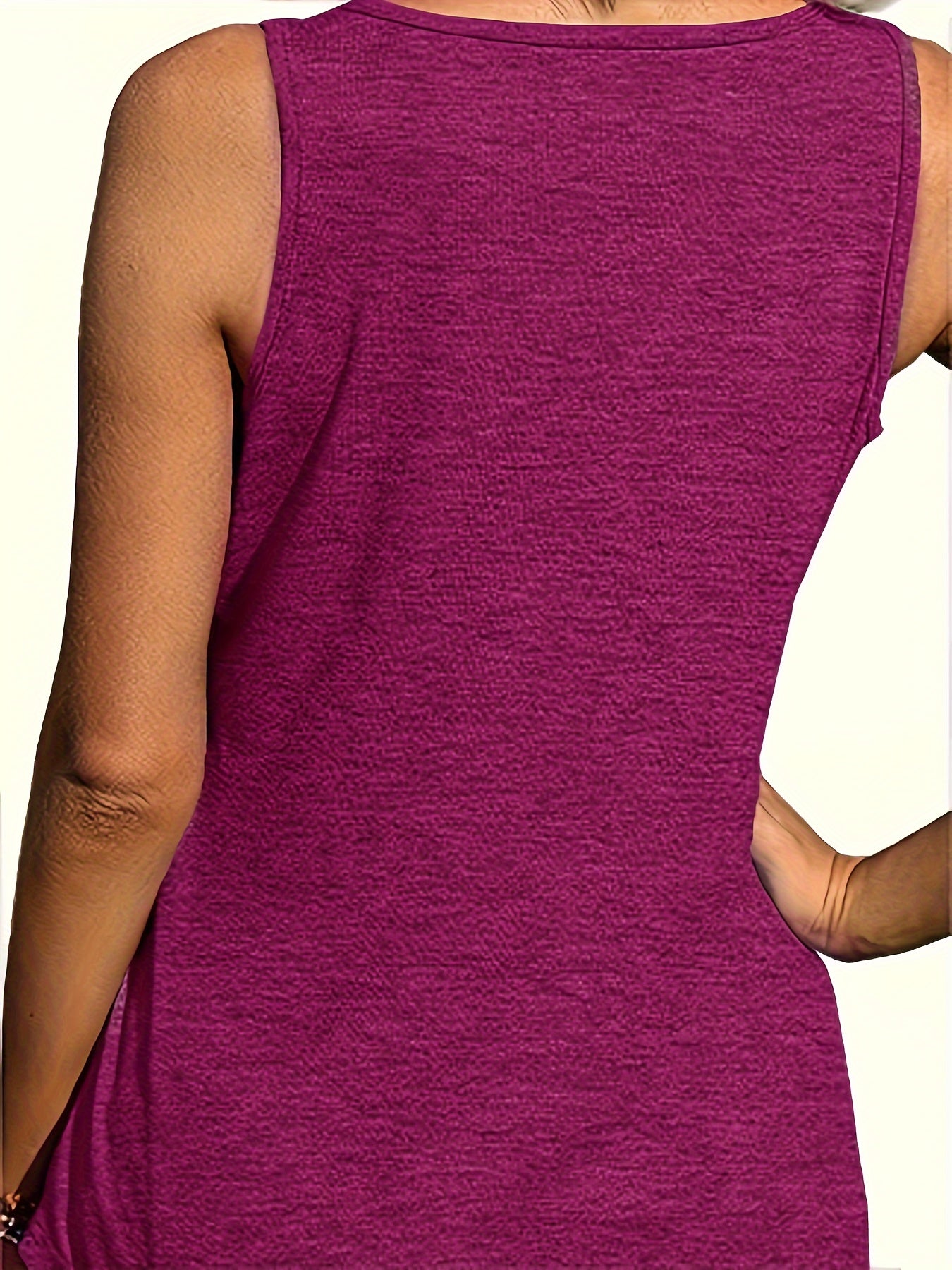  Cow Print Round Neck Tank Top