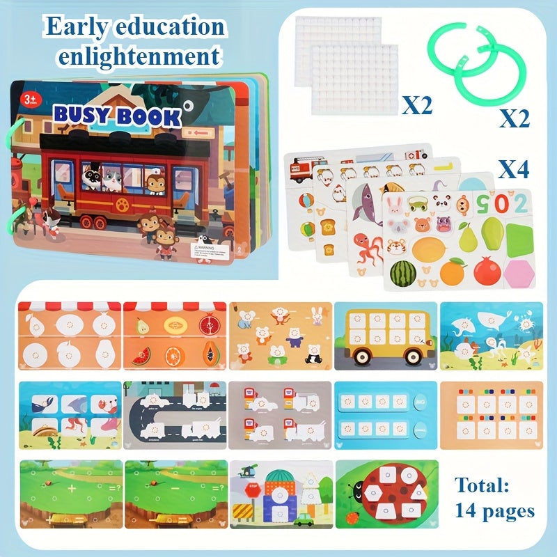 Early Learning Book Set for Kids: Ocean Numbers & Forest Animals