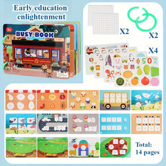 Early Learning Book Set for Kids: Ocean Numbers & Forest Animals