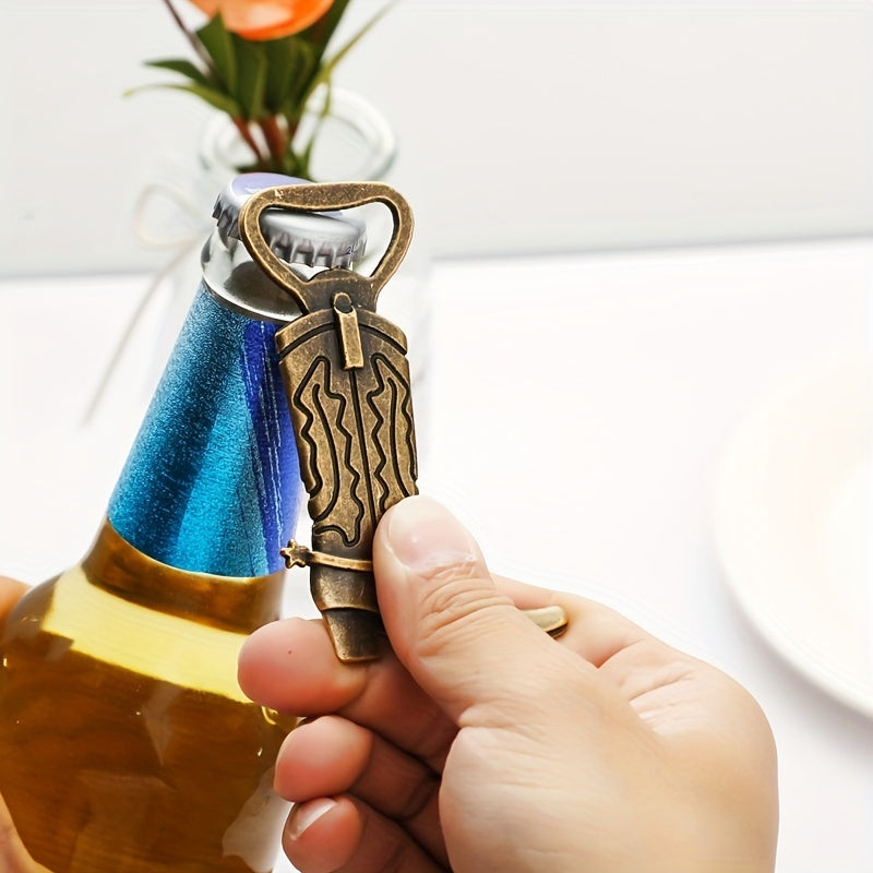 Cowboy Boot Bottle Opener for Home Kitchen Weddings