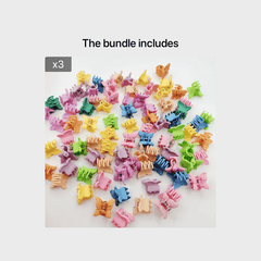 Butterfly Hair Clip Macaroon Mini Claw Mini Hair Clip For Girls And Baby