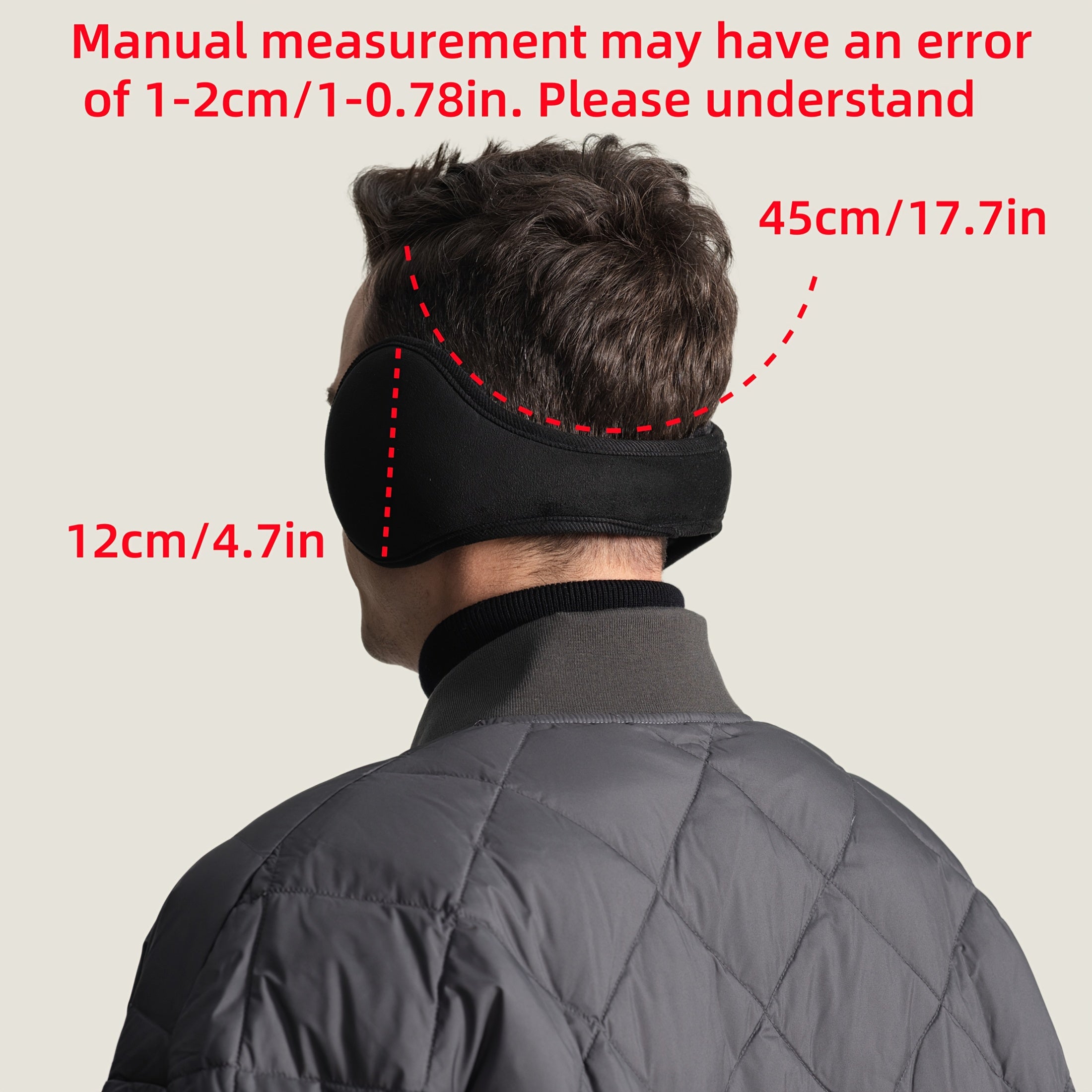 Winter Ear Warmers for Men & Women Lightweight Foldable Thermal Ear Muffs
