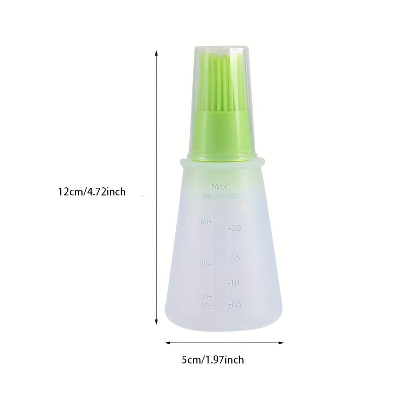 Kitchen BBQ Brush High Temp Resistant Silicone Bottle Brush