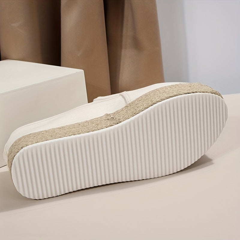 Women's Slip-On Espadrilles with Non-Slip Thick Bottom
