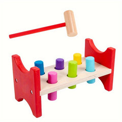 Wooden Pounding Table Educational Toy for Kids