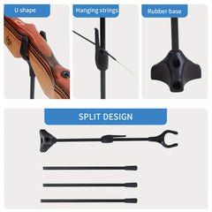 Glassfiber Bow Stand for Recurve & Compound Bows