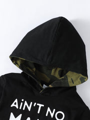 Boys Hoodie & Sweatpants Set Kids Casual Clothes