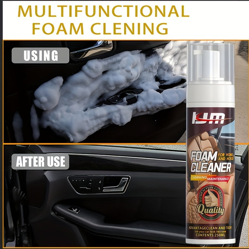 Car Interior Home Desktop Foam Cleaner - Cleaning Wash