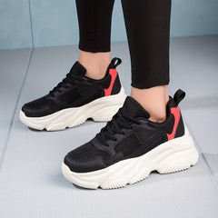 Casual Comfortable Thick Bottom Shoes Breathable Running Shoes