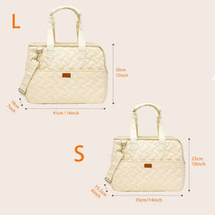 Stylish Cat Carrier Handbag Large Capacity Pet Shoulder Bag