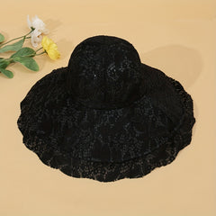 Wode Bim Lace Bucket Hat Classic Sun Hat For Women