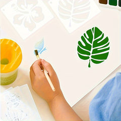 60pcs Reusable Painting Stencil DIY Craft Template Wall Stencils
