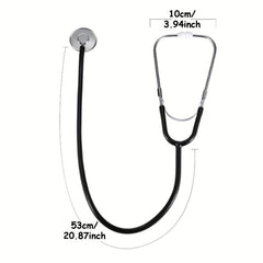 Stethoscope Toy Medical Simulator with Pink Accents