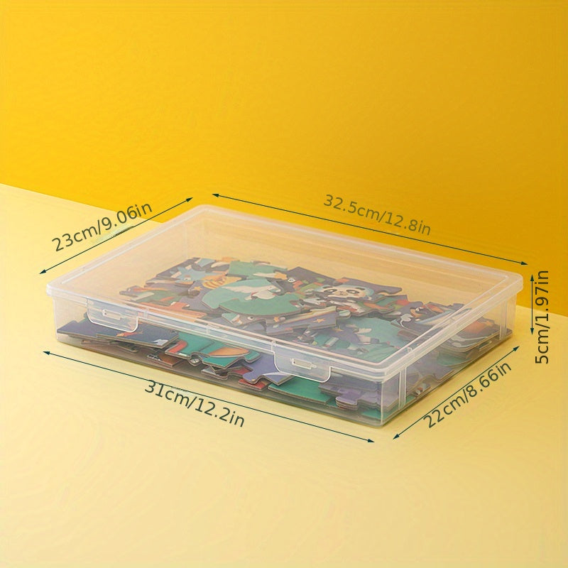 Clear Plastic Storage Box With Lid Toy Storage Bins