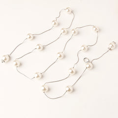 Faux Pearl Bridal Belt Wedding Dress Waist Chain Sash Belt