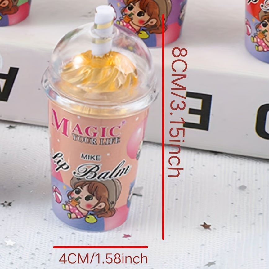 Straw Cup 6 Lipstick Milkshake Lip Glaze