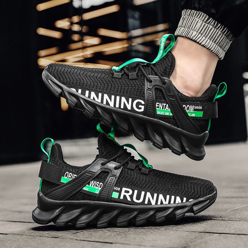 Men's Blade Running Shoes Breathable Lightweight Non Slip Sneakers