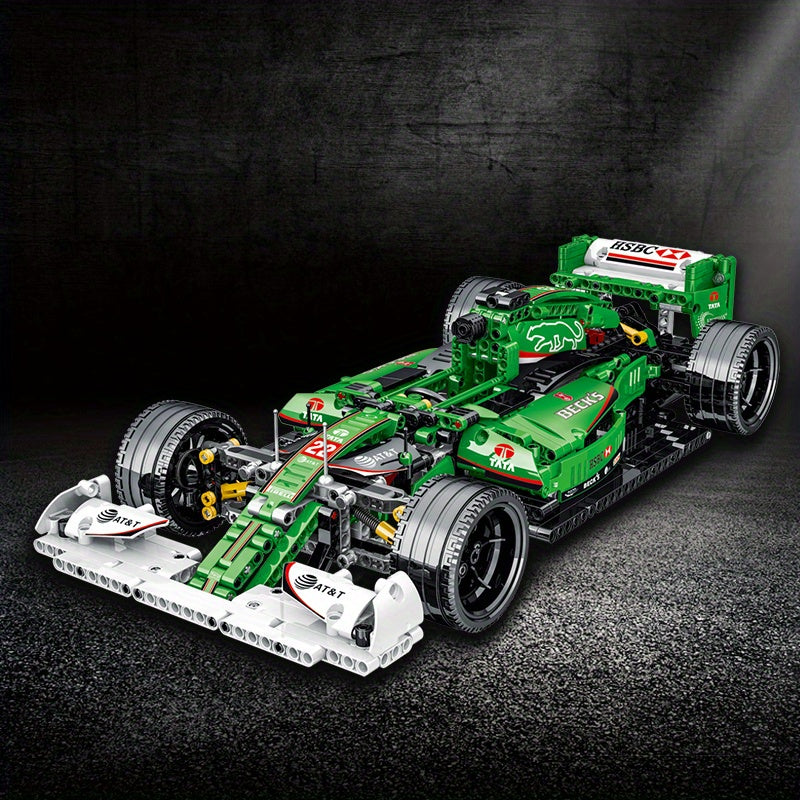 Formula Car Model Building Blocks Supercar Educational Toy