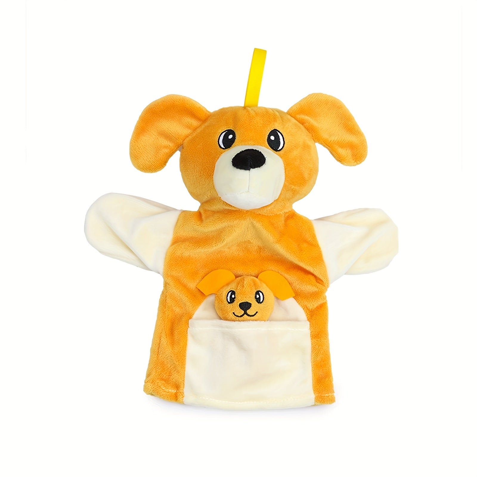 Parent Child Hand Puppet Plush Toy Set 9.84 Inches
